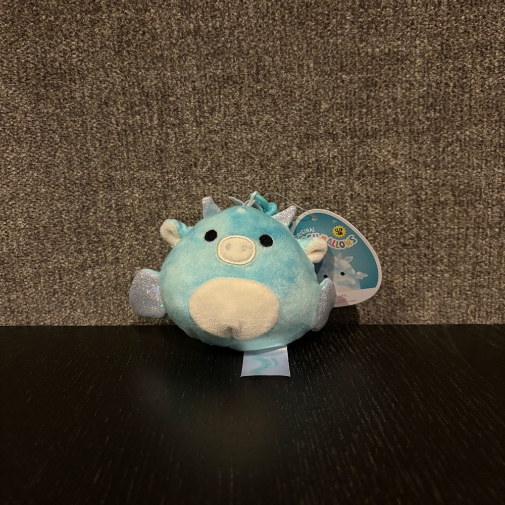 Keith Dragon Squishmallow Clip